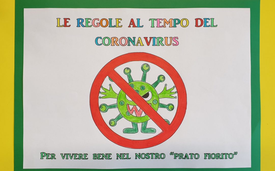 Progetto accoglienza “Il prato fiorito”: alla scoperta delle regole per combattere il Coronavirus